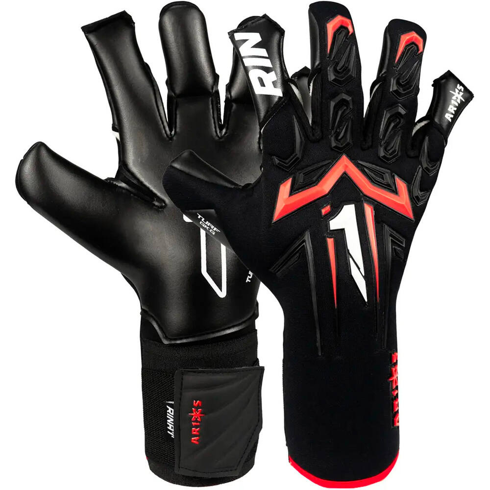 Rinat guantes portero infantil ARIES X TURF vista frontal