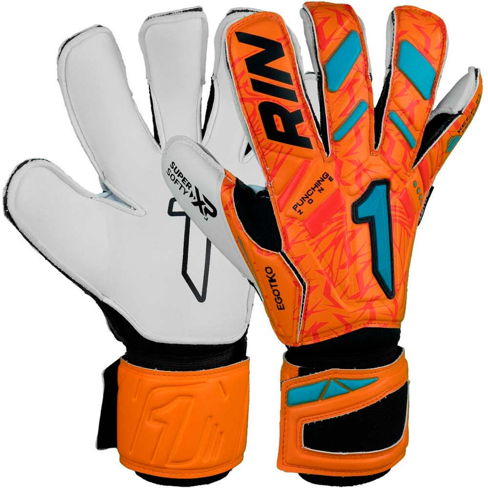 Rinat guantes portero infantil OGOTIKO X PRIME JR AZNA vista frontal