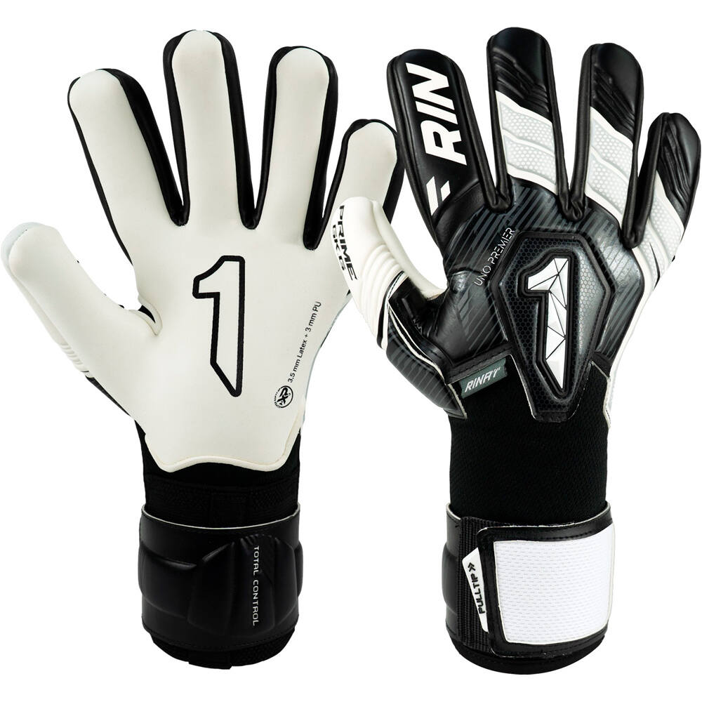 Rinat guantes portero UNO PREMIER PRIME BLNE vista frontal
