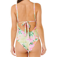 Rip Curl bañador natación mujer MOLOKA  ONE PIECE vista trasera