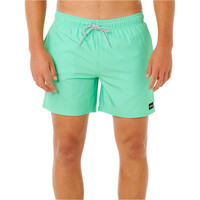Rip Curl bañador playa hombre OFFSET DAILY VOLLEY vista frontal