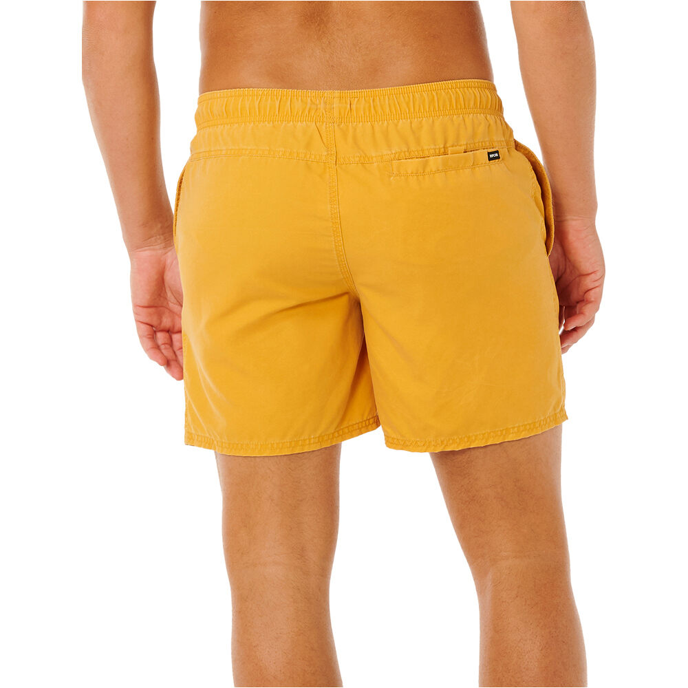 Rip Curl bañador playa hombre OFFSET WASHED VOLLEY vista trasera