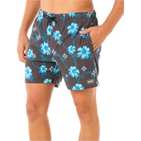 Rip Curl bañador playa hombre SURF REVIVAL FLORAL VOLLEY vista detalle