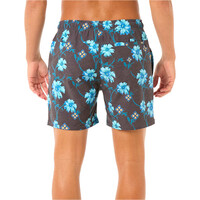 Rip Curl bañador playa hombre SURF REVIVAL FLORAL VOLLEY vista trasera
