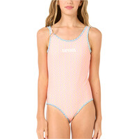 Rip Curl bañador playa niña ISLAND REVO ONE PIECE-GIRL vista frontal