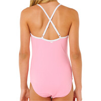 Rip Curl bañador playa niña PREMIUM RIB NEW 1 PIECE-GIRL vista trasera
