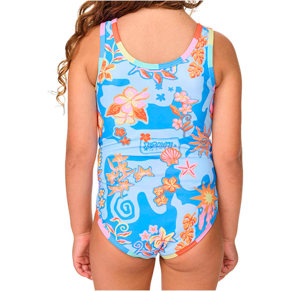 Rip Curl bañador playa niña SURF MAGIC REVO ONE PIECE-GIRL vista trasera