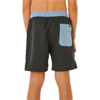 Rip Curl bañador playa niño ETERNAL SHRED BLOCK VOLLEY-BOY vista trasera