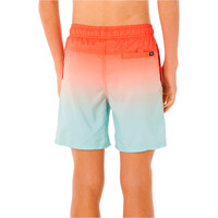 Rip Curl bañador playa niño OFFSET FADE VOLLEY-BOY vista trasera
