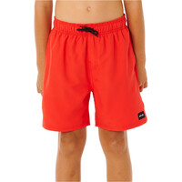 Rip Curl bañador playa niño OFFSET VOLLEY -BOY vista frontal