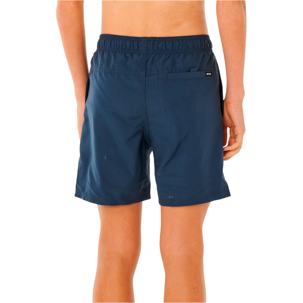 Rip Curl bañador playa niño SL OFFSET VOLLEY-BOY vista trasera
