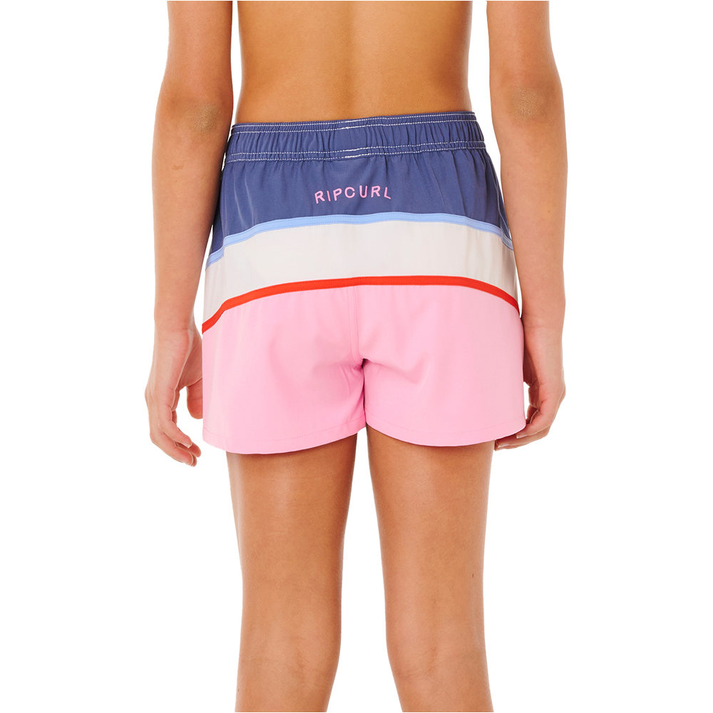 Rip Curl bermuda niña SURF REVIVAL BOARDSHORT - GIRL vista trasera