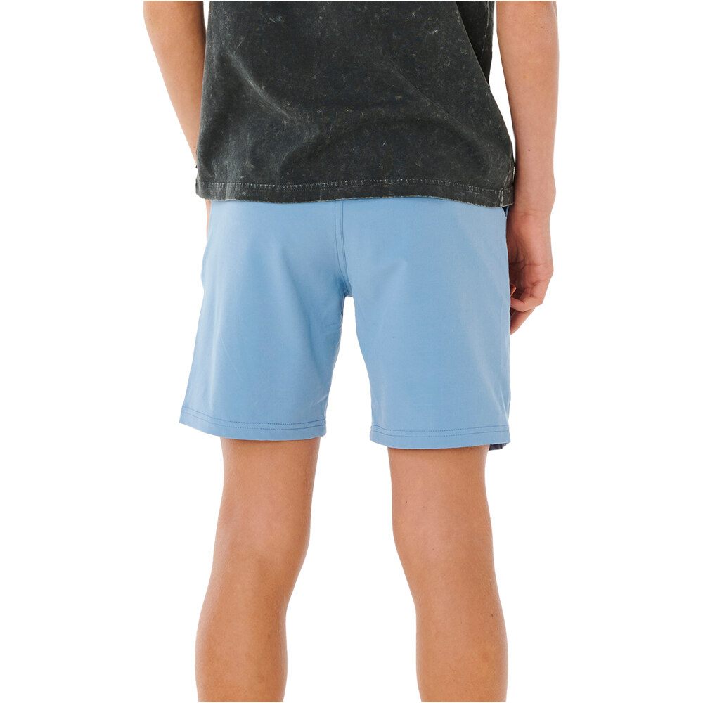 Rip Curl bermuda niño BOARDWALK PHASE VOLLEY-BOY vista trasera