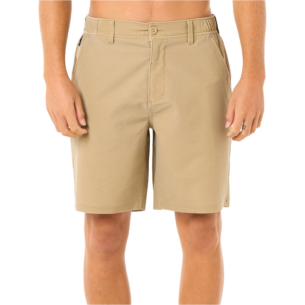 Rip Curl bermudas hombre BOARDWALK CORD WIZ vista frontal
