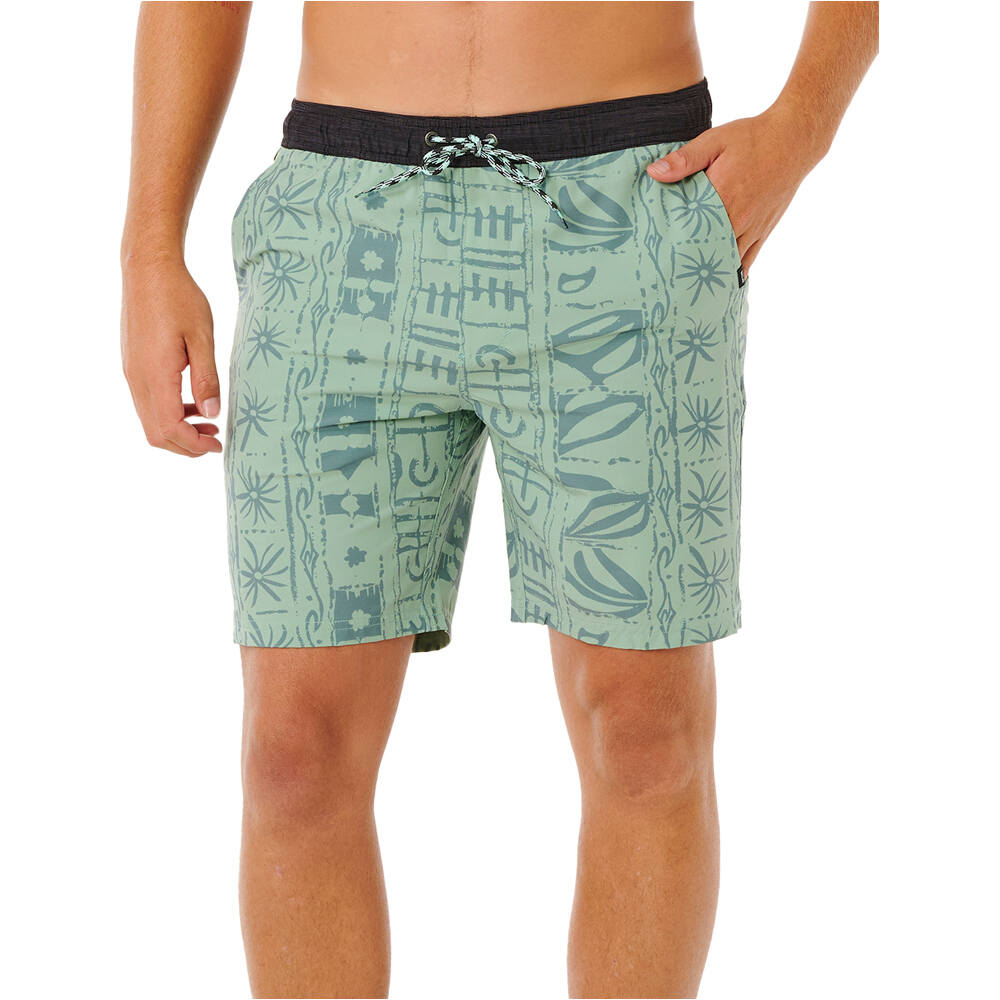 Rip Curl bermudas hombre BOARDWALK JACKSON VOLLEY vista frontal