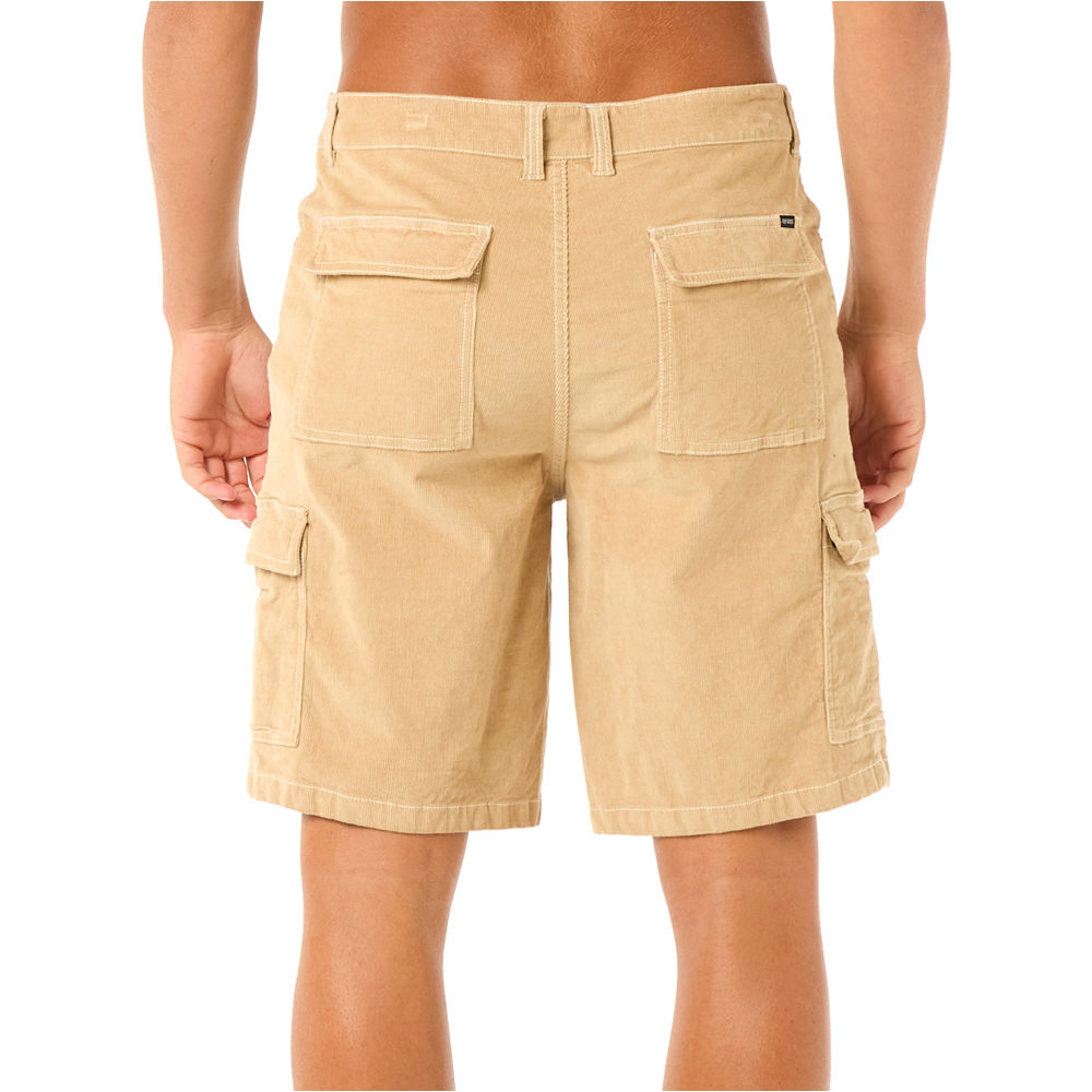 Rip Curl bermudas hombre CLASSIC SURF CORD CARGO SHORT vista trasera