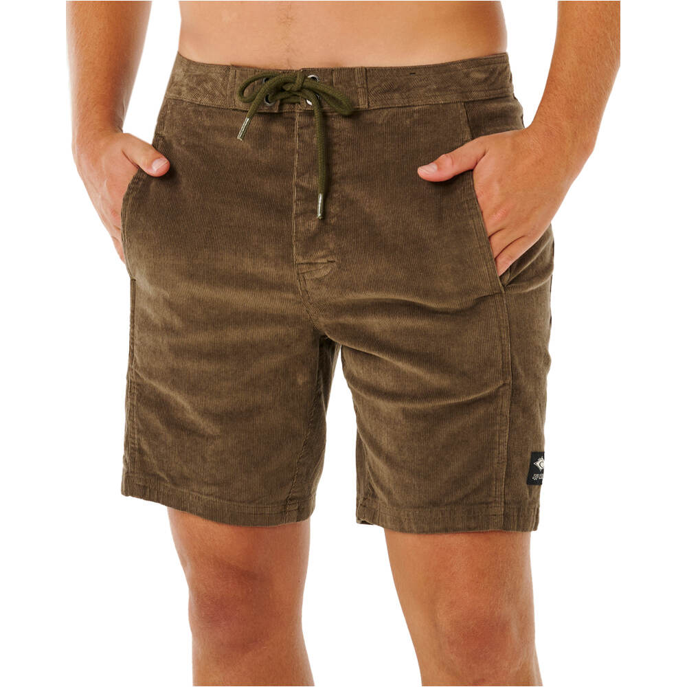 Rip Curl bermudas hombre CLASSIC SURF CORD WALKSHORT vista detalle