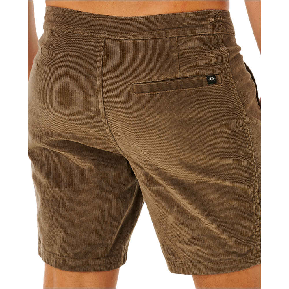 Rip Curl bermudas hombre CLASSIC SURF CORD WALKSHORT vista trasera