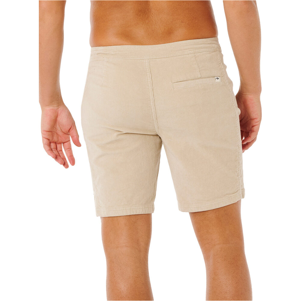 Rip Curl bermudas hombre CLASSIC SURF CORD WALKSHORT vista trasera