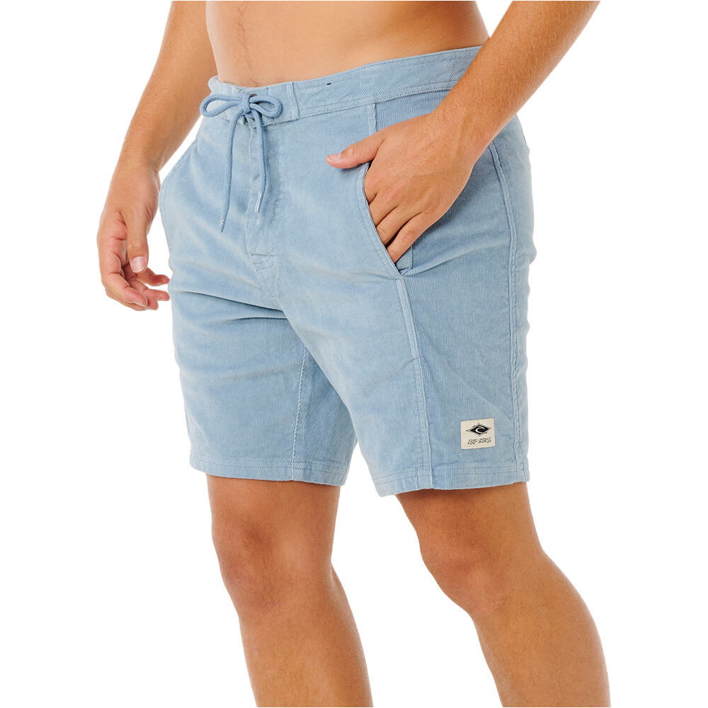 Rip Curl bermudas hombre CLASSIC SURF CORD WALKSHORT vista trasera