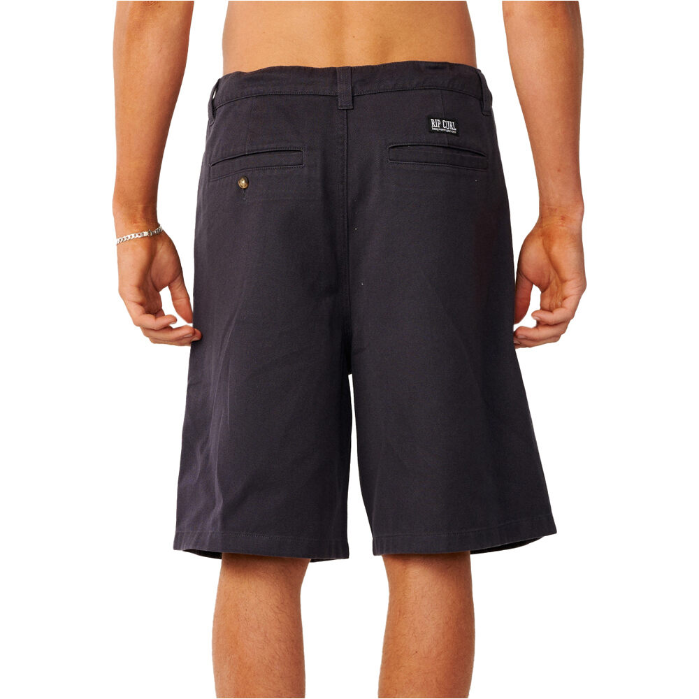 Rip Curl bermudas hombre DISORDER TWILL WALKSHORT vista trasera