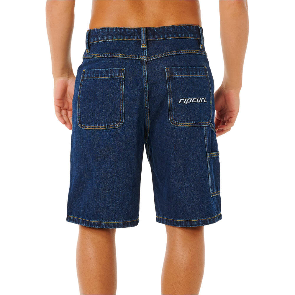 Rip Curl bermudas hombre NU DOSE DENIM WALKSHORT vista detalle