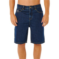 Rip Curl bermudas hombre NU DOSE DENIM WALKSHORT vista frontal