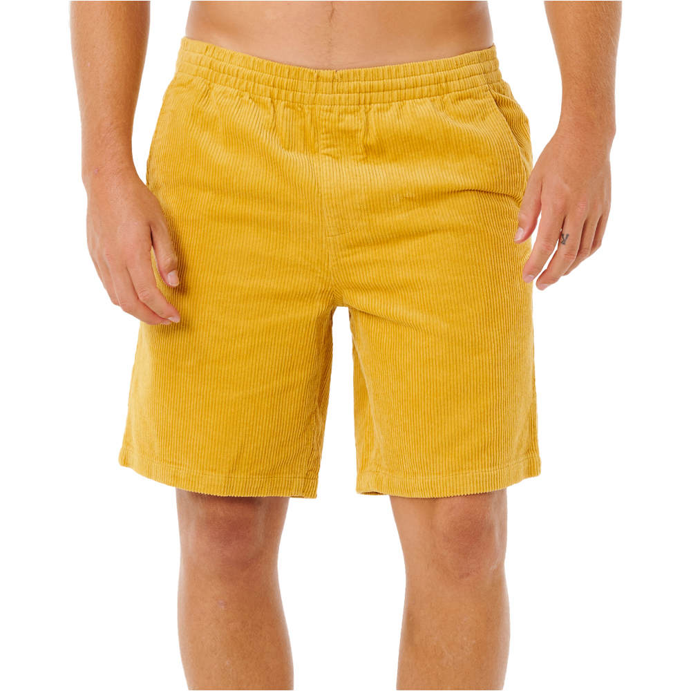 Rip Curl bermudas hombre PREMIUM SURF CORD VOLLEY vista frontal