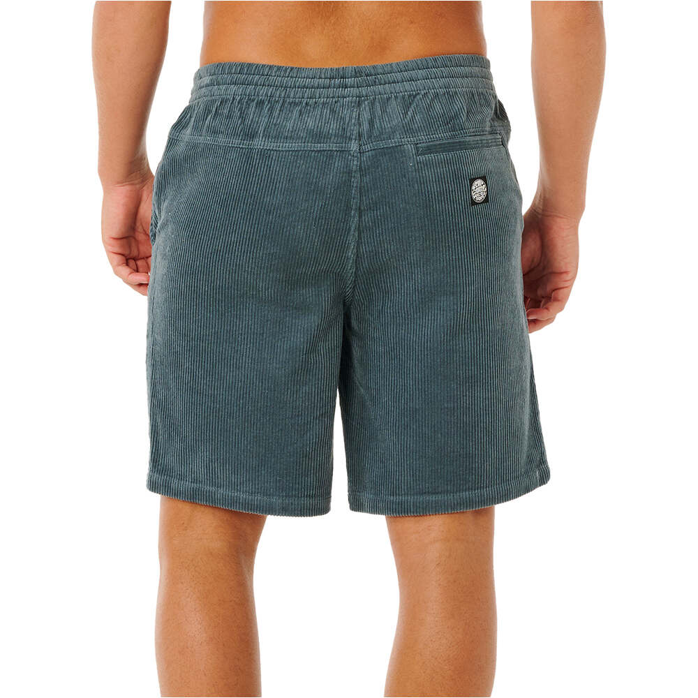 Rip Curl bermudas hombre PREMIUM SURF CORD VOLLEY vista trasera