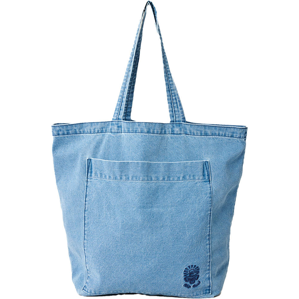 Rip Curl bolso paseo mujer DISTRESSED DENIM TOTE BAG vista frontal