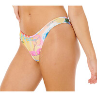 Rip Curl braga bikini HOTEL MALIBU HI LEG CHEEKY vista trasera