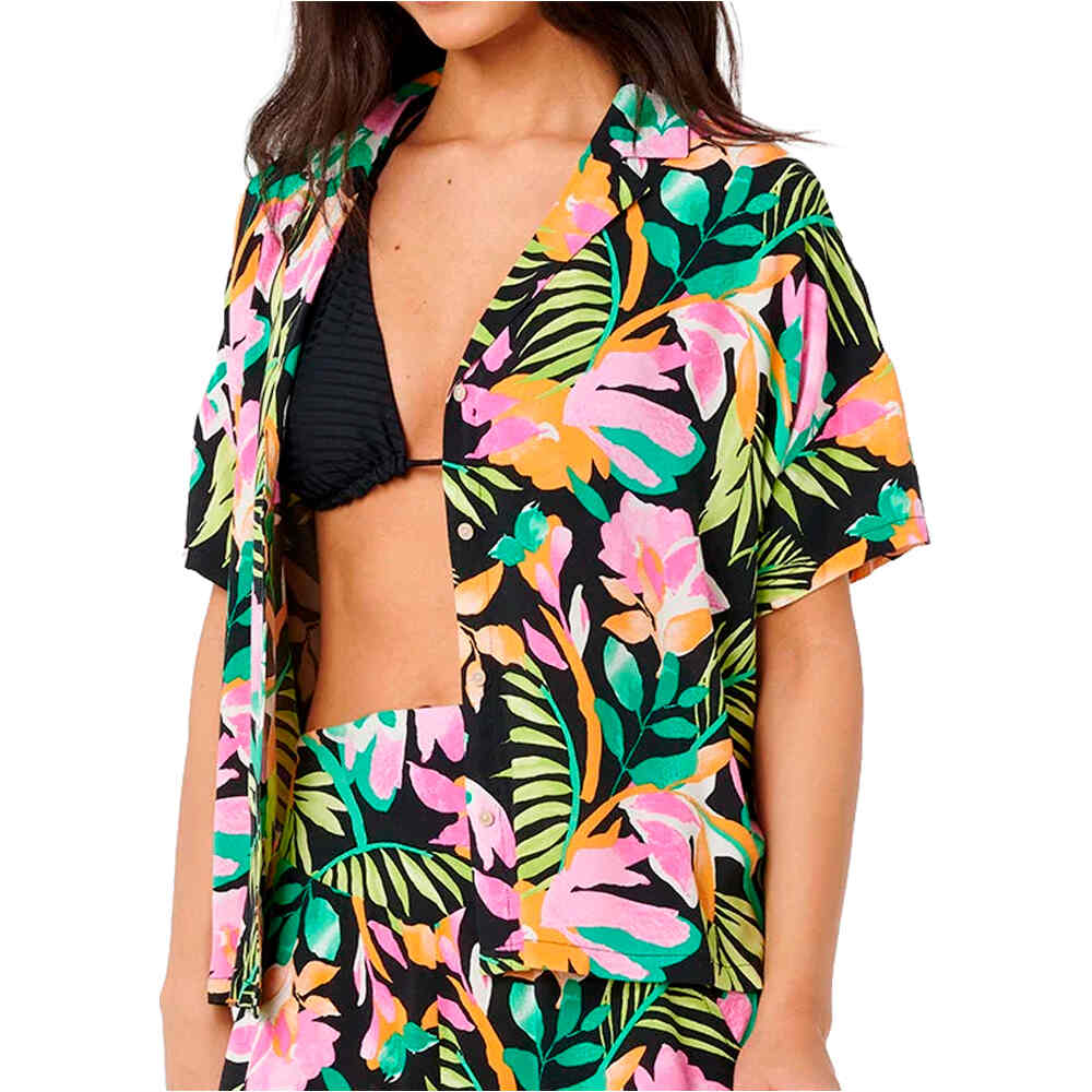Rip Curl camisa manga corta mujer MOLOKA SS SHIRT vista detalle