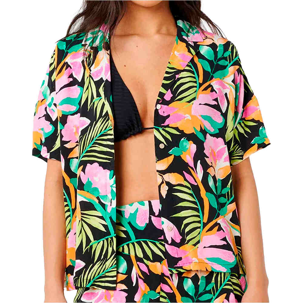 Rip Curl camisa manga corta mujer MOLOKA SS SHIRT vista frontal