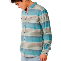 Rip Curl camisa manga larga hombre CLASSIC SURF BAJA FLANNEL vista detalle