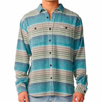 Rip Curl camisa manga larga hombre CLASSIC SURF BAJA FLANNEL vista frontal