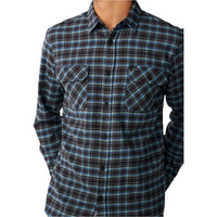 Rip Curl camisa manga larga hombre CLASSIC SURF CHECKED IN FLANNE vista detalle