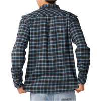 Rip Curl camisa manga larga hombre CLASSIC SURF CHECKED IN FLANNE vista trasera