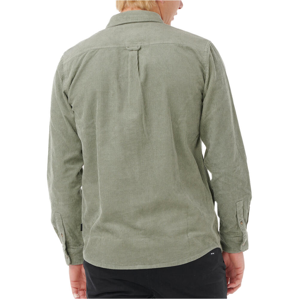 Rip Curl camisa manga larga hombre CLASSIC SURF CORD L/S SHIRT vista trasera