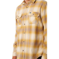 Rip Curl camisa manga larga hombre CLASSIC SURF COUNT FLANNEL vista detalle
