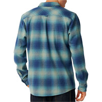 Rip Curl camisa manga larga hombre CLASSIC SURF COUNT FLANNEL vista trasera