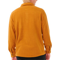 Rip Curl camisa manga larga hombre FUN TIMES POLAR FLEECE SHIRT vista trasera