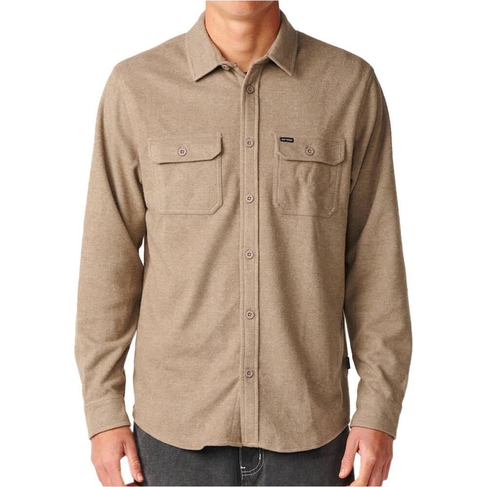 Rip Curl camisa manga larga hombre GRID L/S SHIRT vista frontal