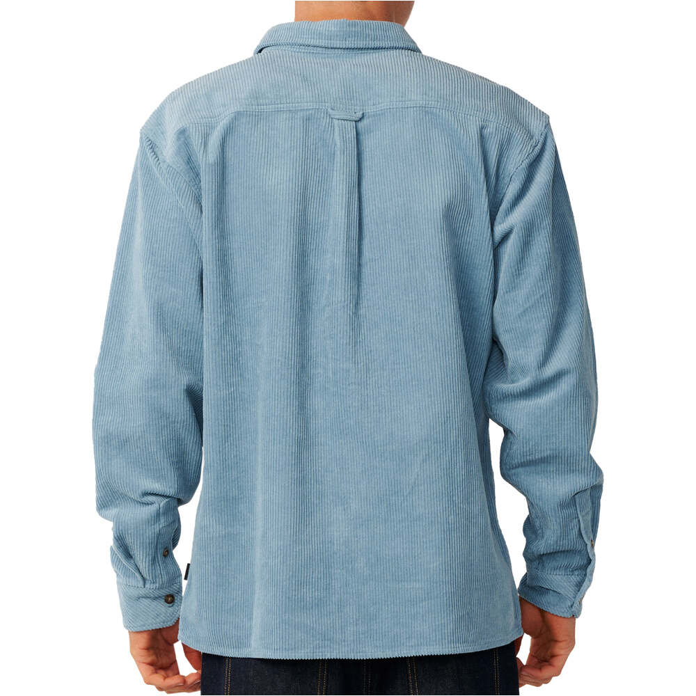 Rip Curl camisa manga larga hombre PREMIUM SURF CORD L/S SHIRT vista trasera