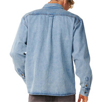 Rip Curl camisa manga larga hombre PREMIUM SURF DENIM L/S SHIRT vista trasera