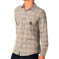 Rip Curl camisa manga larga hombre S-SERIES SOLUCELLAIR FLANNEL vista detalle