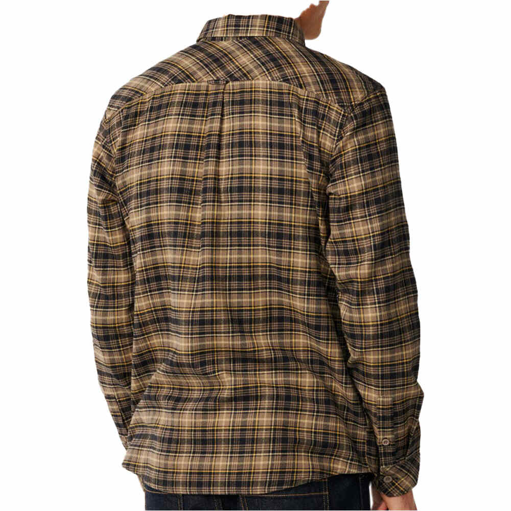 Rip Curl camisa manga larga hombre S-SERIES SOLUCELLAIR FLANNEL vista trasera