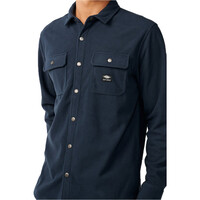 Rip Curl camisa manga larga hombre SESSIONS POLAR FLEECE SHIRT vista detalle