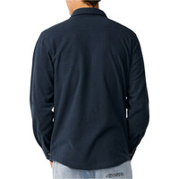 Rip Curl camisa manga larga hombre SESSIONS POLAR FLEECE SHIRT vista trasera