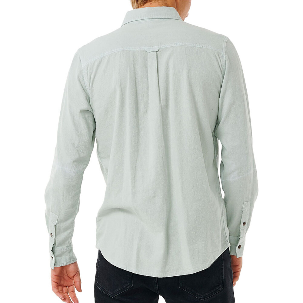 Rip Curl camisa manga larga hombre WASHED L/S SHRT vista trasera