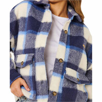 Rip Curl camisa manga larga mujer CALA NIGHTS CHECK JACKET vista detalle